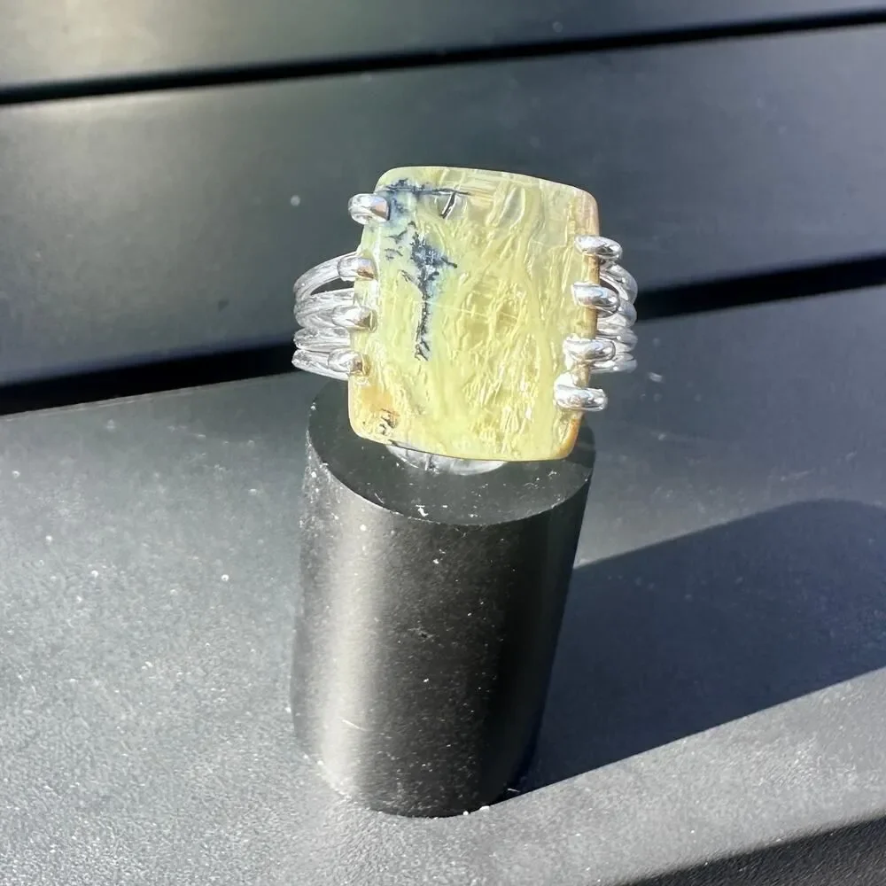 Tanzania Imperial Opal Sterling Silver Ring